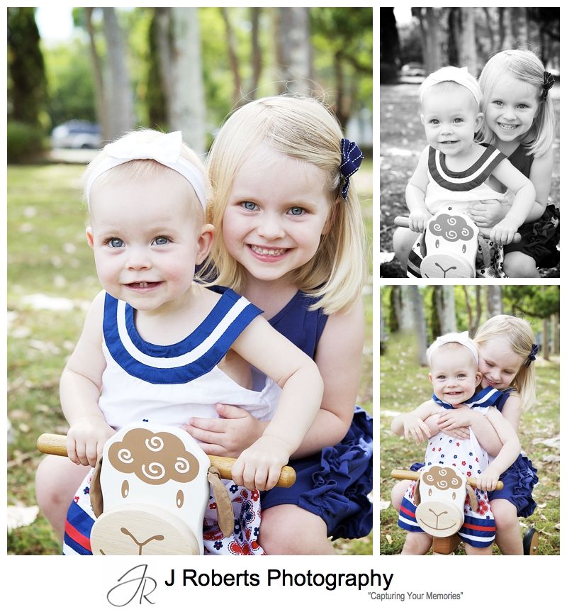 2 little sisters portraits - sydney portrait photography